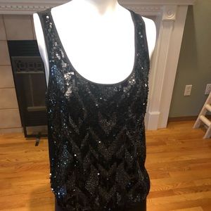 Sequin tank